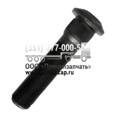 Шпилька колеса (болт колеса) СЗАП L1 А3203 ось 12 тонн Шпилька колеса (болт колеса) СЗАП L1 А3203 ось 12 тонн